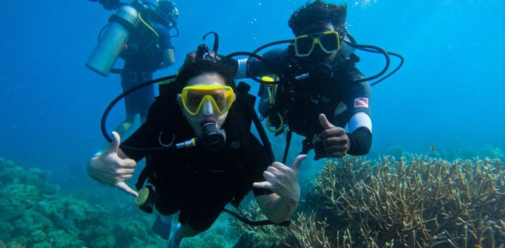 SCUBA Diving holidays in tropical waters