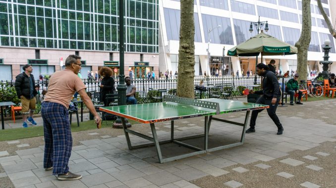 Outdoor Table Tennis