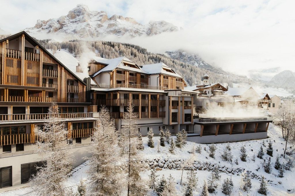 Aman Rosa Alpina in the Snow