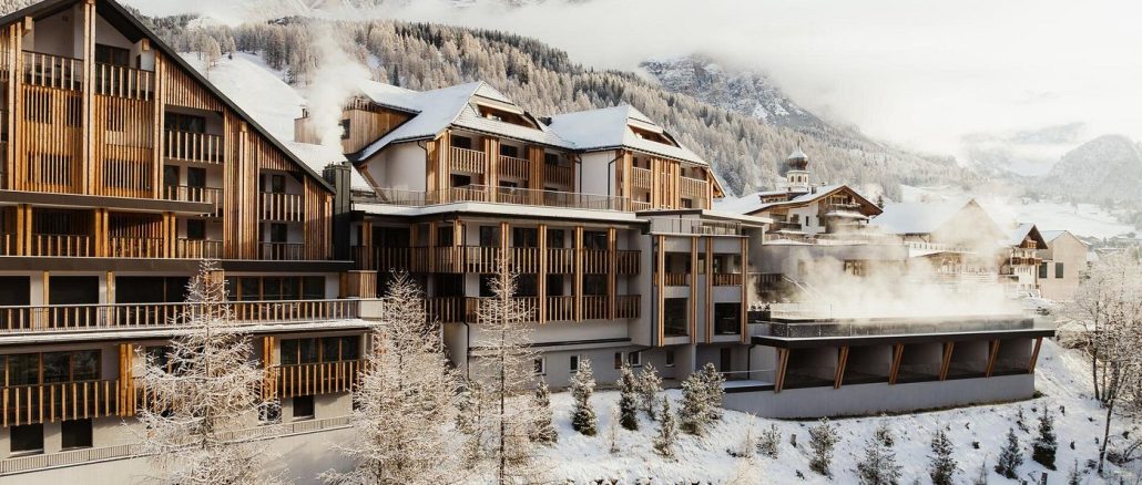 Aman Rosa Alpina in the Snow