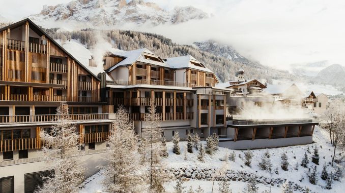 Aman Rosa Alpina in the Snow